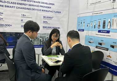 赢咖娱乐新能源亮相韩国展会，为全球充电行业贡献“中国力量”(图4)