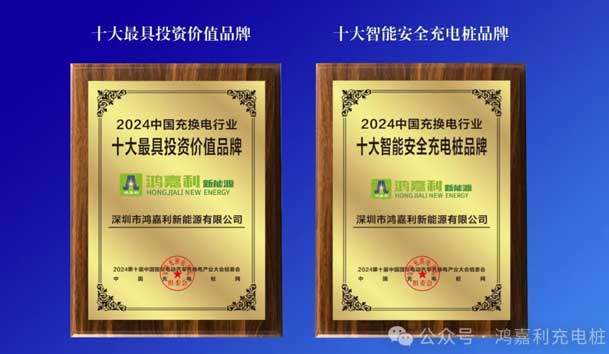 匠心致远，载誉前行：2024年赢咖娱乐新能源荣获充换电十大品牌奖！(图5)